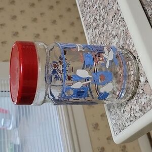 Vintage Glass Maxwell House Coffee Jar